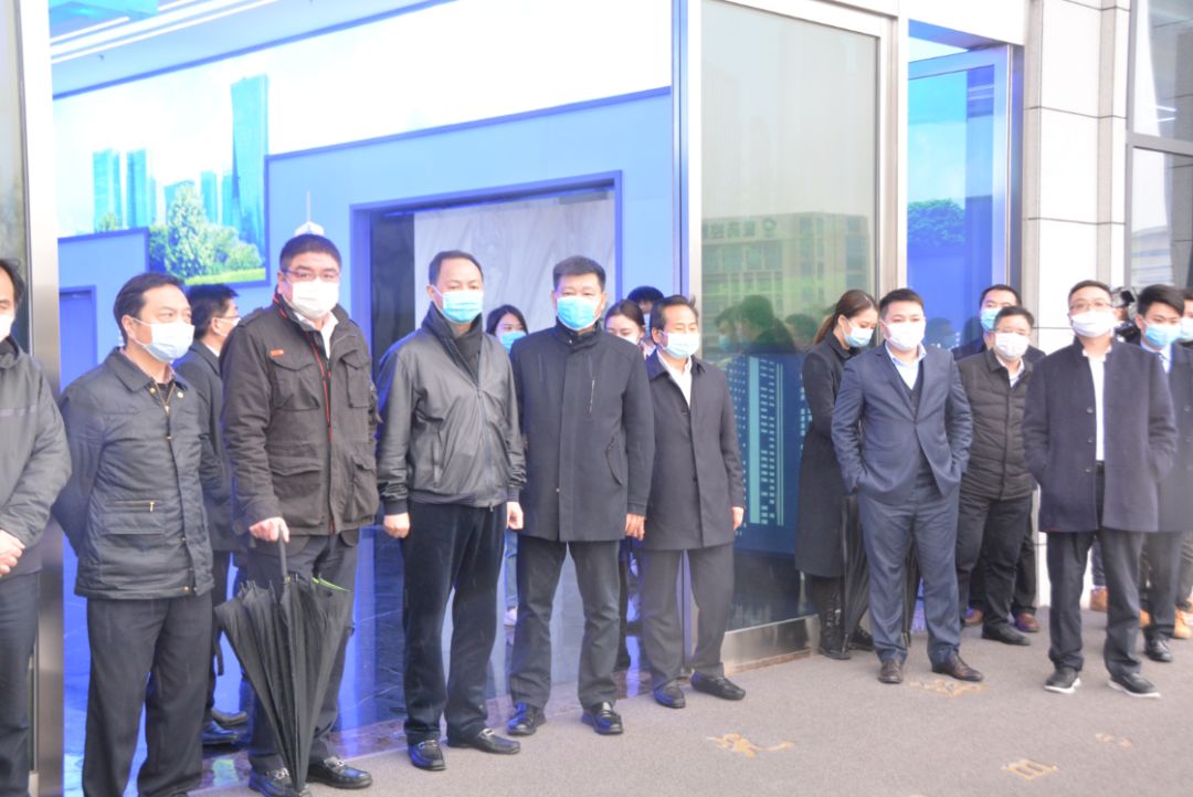 长沙市委副书记、代市长郑建新一行调研BSport体育官网环境长沙中联产业园