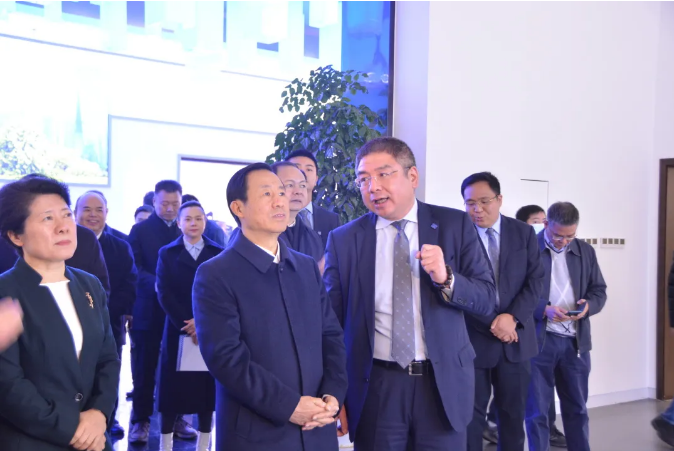 奋进新征程丨湖南省委书记许达哲一行莅临BSport体育官网环境长沙基地调研考察