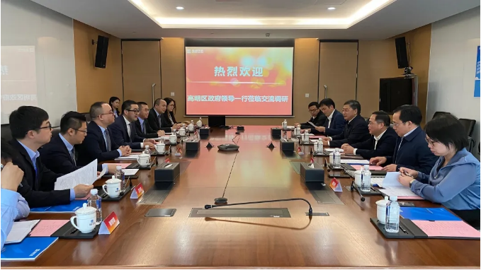 高明区区委书记杨永泰一行到BSport体育官网环境调研