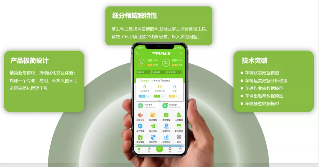 BSport体育官网环境“掌上环卫APP”入选国家工信部“移动物联网应用优秀案例”