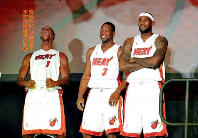 pNBA历史十大抱团组合解析：詹姆斯热火加盟成最